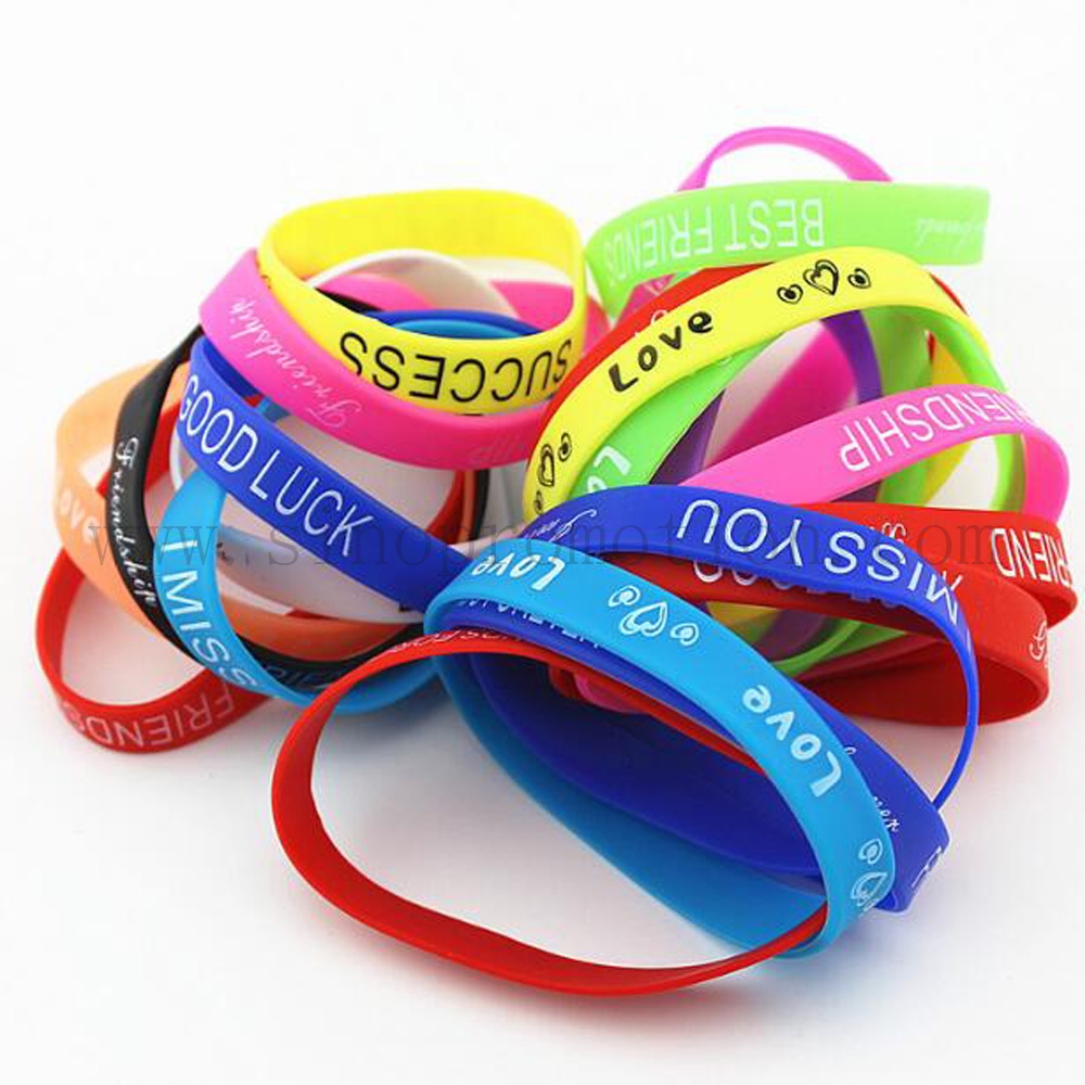 Custom Wristbands Silicone Rubber Bracelet at Dale Chase blog