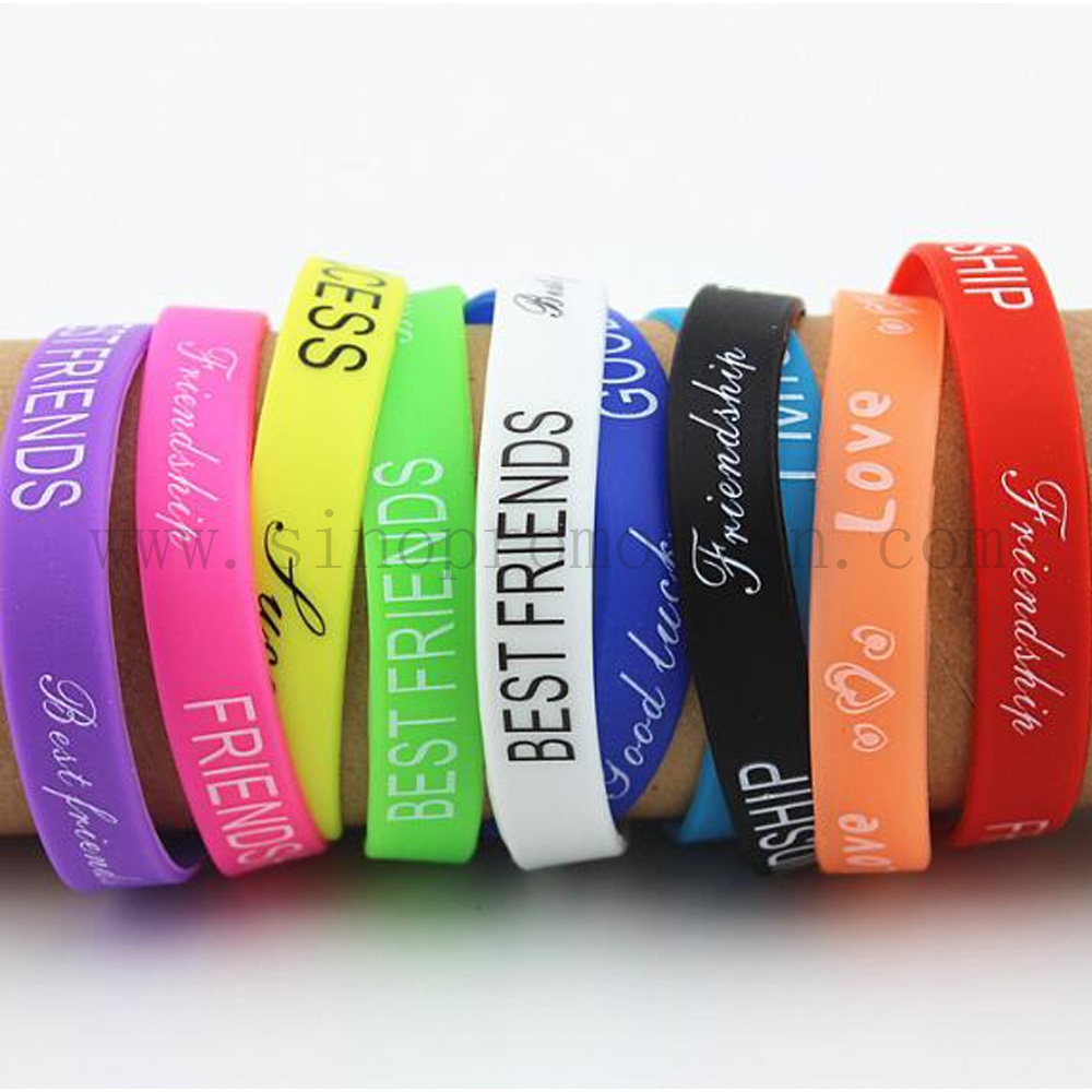 Silicone wristband,custom silicone bracelet,Youth custom silicone